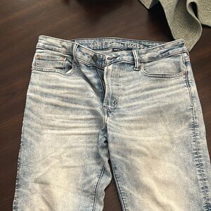 American Eagle Outfitters Men's Light Blue Jeans
